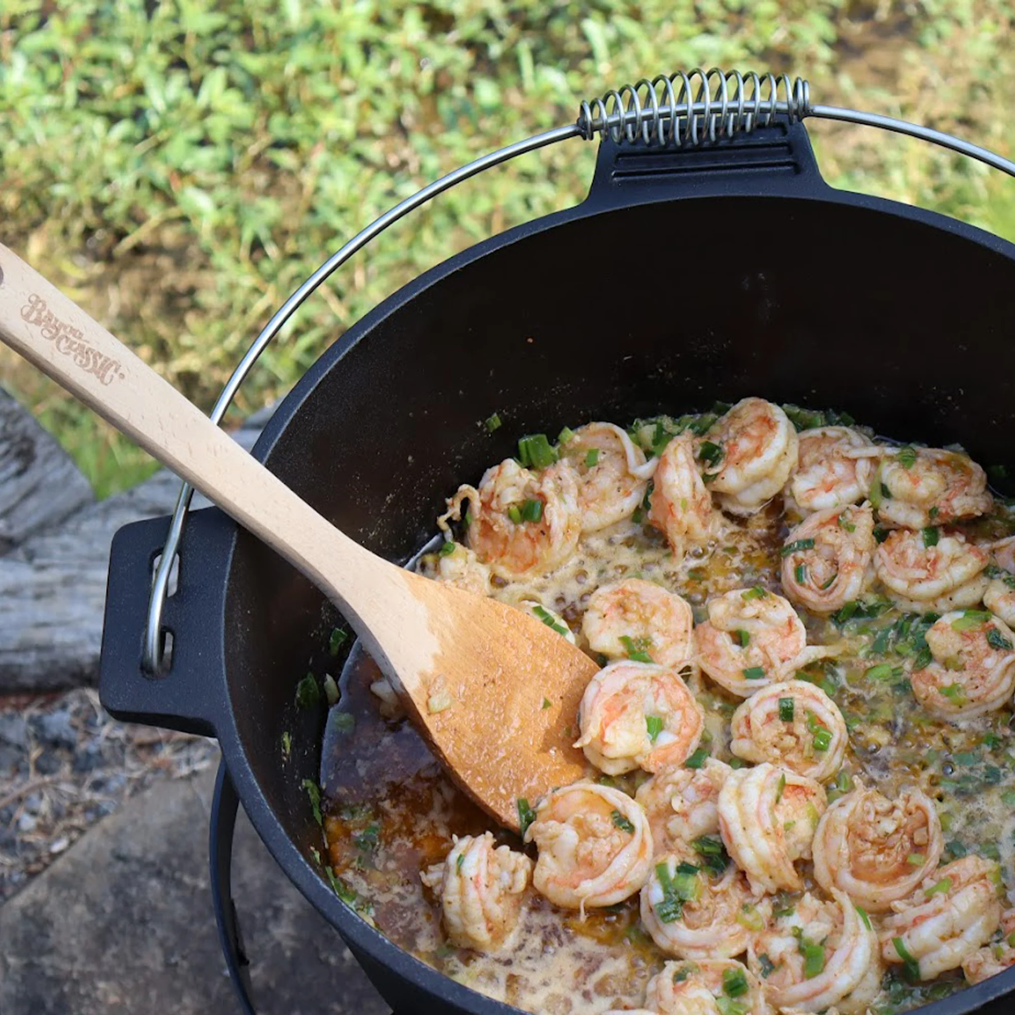 10-qt Cast Iron Chicken Fryer - Image 3