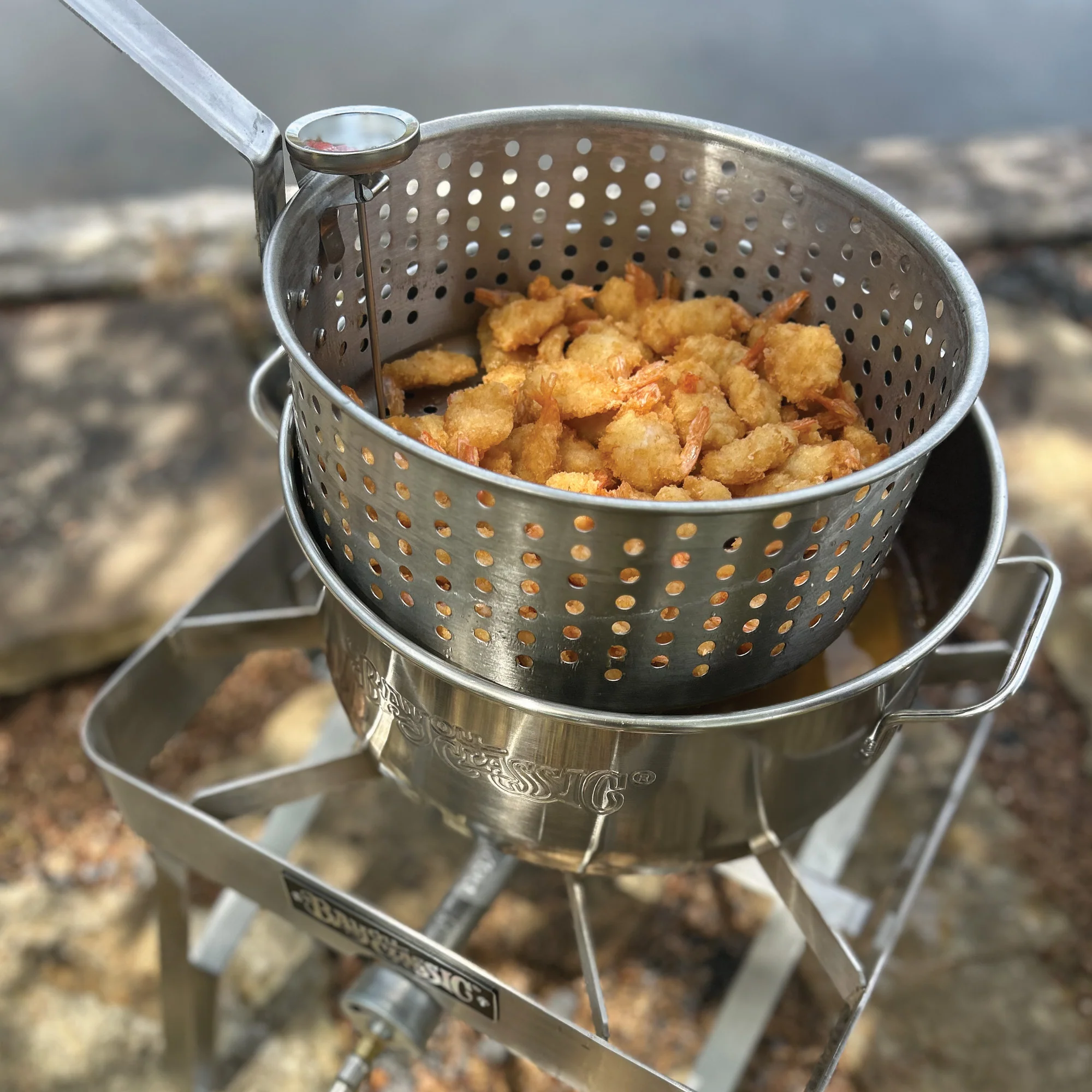10-qt Stainless Fry Pot - Image 5