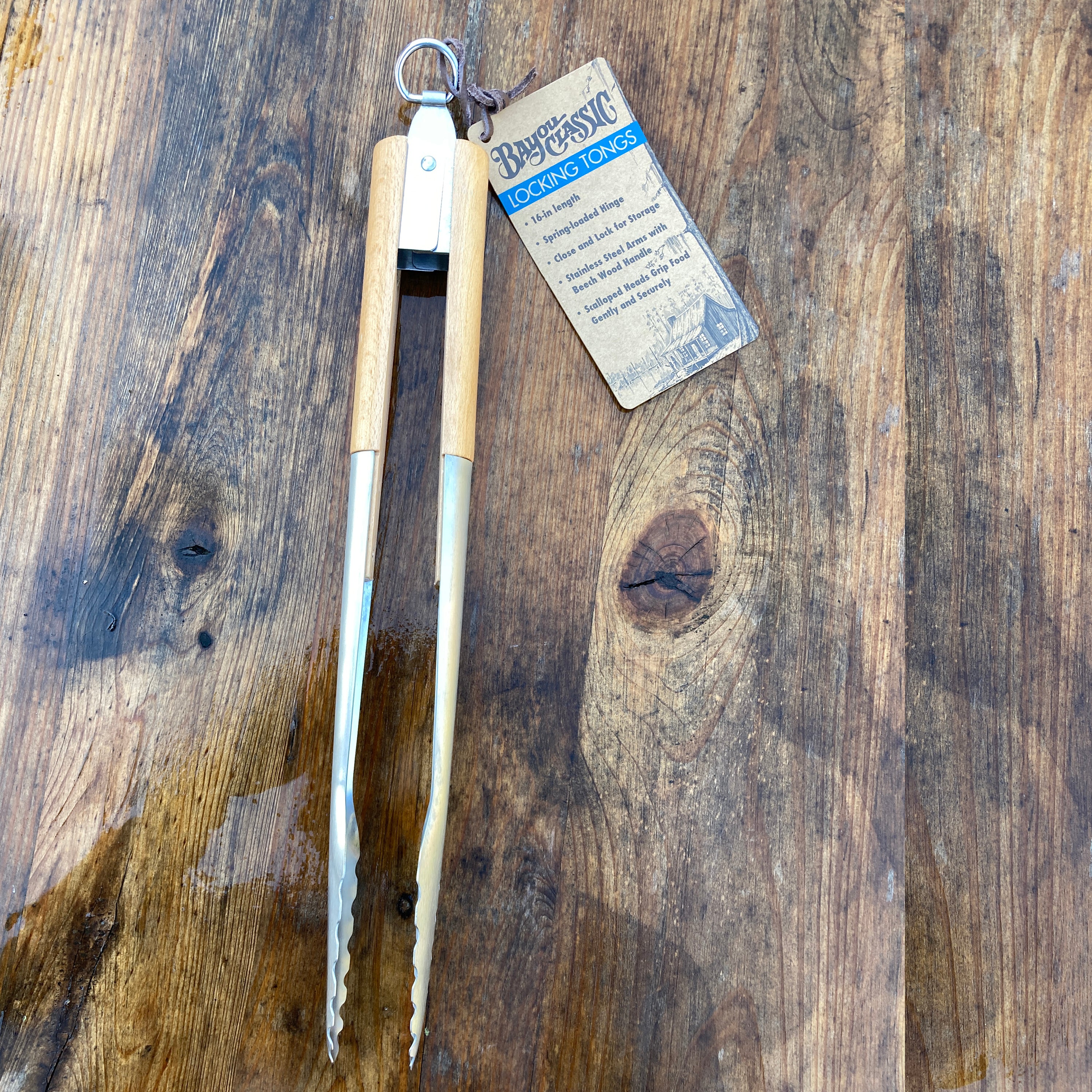 Stainless Grill Tongs - Image 4