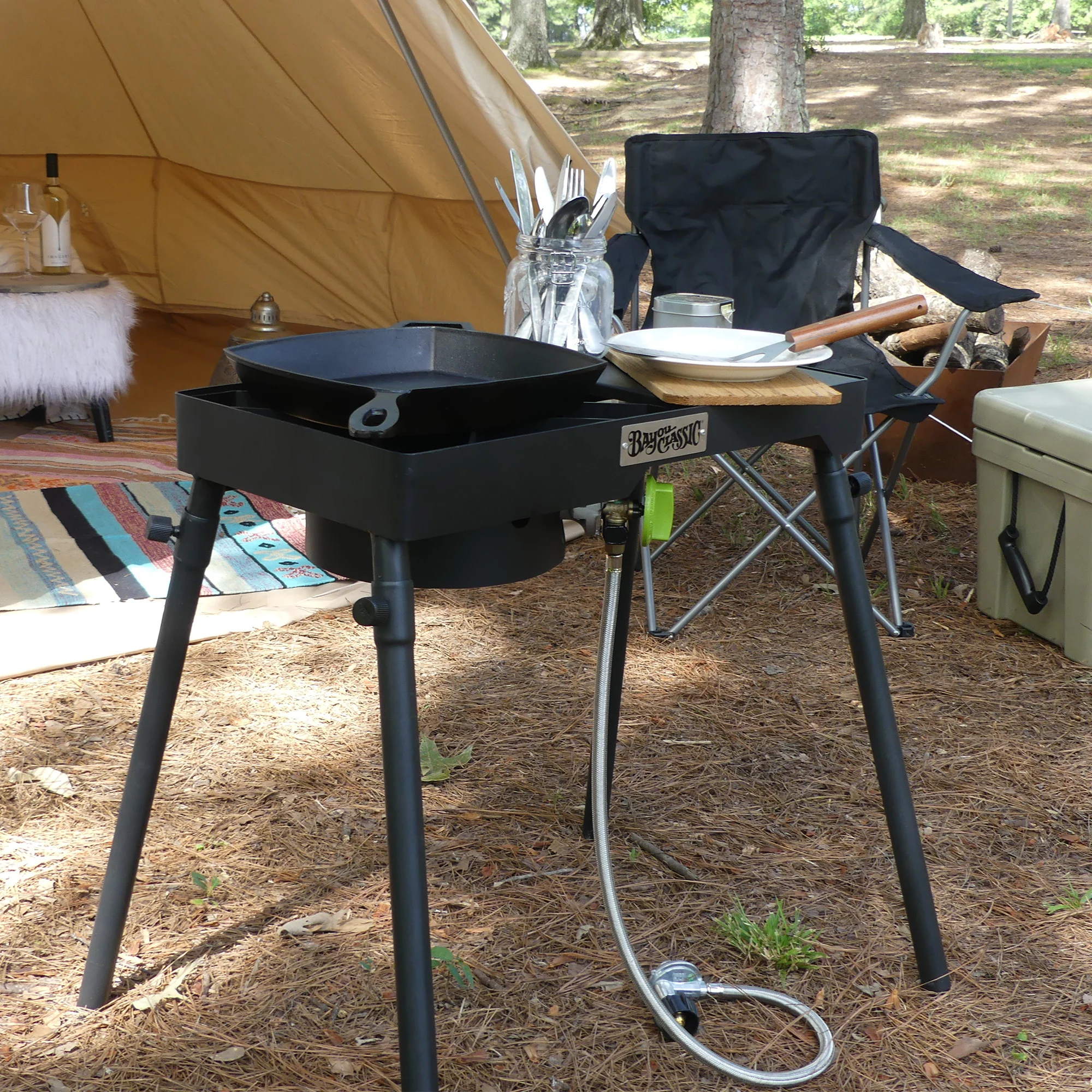 Bayou® Patio Camp Stove with Griddle - Image 3